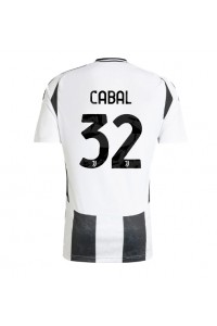 Juventus Juan Cabal #32 Fotballdrakt Hjemme Klær 2024-25 Korte ermer